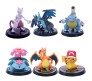 Set of 6 Pcs Pokemon Action Figure Miniature Doll for Car Dashboard Table Cake