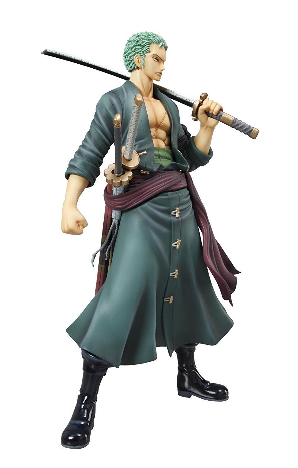 Anime Roronoa Zoro One Piece Action Figure 22 cm Collectible Office ...