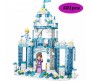 501 Pcs Princess Castle Design Doll House Building Block Set Bricks Lego Compatible Frozen Theme Brithday Gift Toy for Kids and Girls