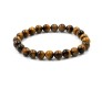 8MM Tiger Eye Bracelet Astrology Natural Crystal Stone Beads Bracelets for Men & Women