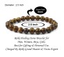 8MM Tiger Eye Bracelet Astrology Natural Crystal Stone Beads Bracelets for Men & Women