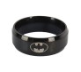 Batman Inspired Bat Symbol Black Ring Casual Everyday Fashion for Men and Boys