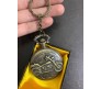 Motorbike Pocket Watch Keychain Nautical | Biker Antique Vintage Style Bike Metal Keychain | Retro Style Keychain for Car Bikes Key Ring