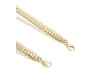 1 Pair Fancy Golden Chain Bra Straps Leaves Decorative Adjustable Designer Shoulder Strap for Wedding Party Gowns Women