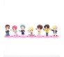 Set of 7 Kpop BTS Tiny Tans Action Figure Cake Topper Decoration BTS Army Pink