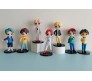 Set of 7 Kpop 15cm BTS Tiny Tans Action Figure Set Or Cake Topper Decoration Merchandise Showpiece for BTS Army to Keep in Office Desk Table Gift Kpop Lovers Toys Dred Multicolor 