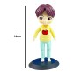 Set of 7 Kpop 15cm BTS Tiny Tans Action Figure Set Or Cake Topper Decoration Merchandise Showpiece for BTS Army to Keep in Office Desk Table Gift Kpop Lovers Toys Dred Multicolor 