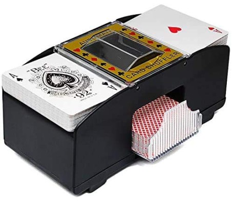 RVM Toys Playing Cards Automatic Shuffler Machine Casino Blackjack Poker Card Uno Cards Smart Shuffling Accessories