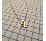 Horoscope Zodiac Sign Leo Pendant Necklace Constellation Jewellery Star Sign Cute Small Gold Plated Chain Horoscope Gifts Women & Girls