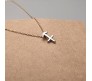 Horoscope Zodiac Sign Sagittarius Pendant Necklace Constellation Jewellery Star Sign Cute Small Gold Plated Chain Horoscope Gifts Women & Girls