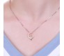 Crescent Moon Cat Pendant Necklace Jewellery Silver Gold Plated Cat Lover Gifts for Women & Girls