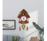 42cm x 26cm Cuckoo Bird Coming Out Wall Clock - Cuchoo Kuku Bird Alarm Bell Rabbit Music Clock for Living and Kids Room Home