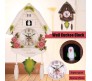 42cm x 26cm Cuckoo Bird Coming Out Wall Clock - Cuchoo Kuku Bird Alarm Bell Music Clock for Living and Kids Room Home