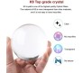 3D Universe Galaxy 6CM Crystal Ball Night Lamp Creative Light Cute 3 D Table Lamps LED Wooden for Home Office Decoration Birthday Gift Adults