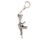 Counter Strike M4A1 Rifle Gun Game Metal Keychain Gamer Car Bike Men Women Unknown Battle Ground Assualt Refle Key Ring Key Chain G1