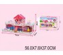 Big Size Large 137 Pcs Mansion Pink Doll House 2.5 Feet x 1.5 Feet x 1 Feet with 2 Dolls and All Doll House Furniture and Accessory for Girls Multicolor