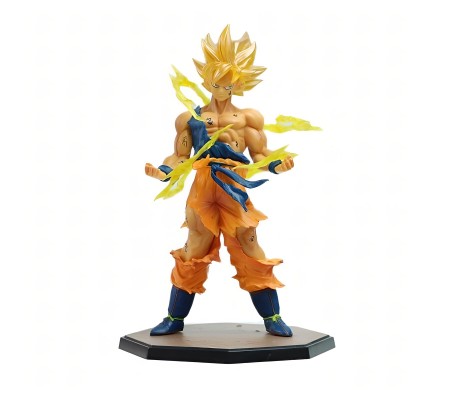 Anime Dragon Z Ball DBZ Son Goku Super Saiyyan 2 Rage Action Figure 18 cm Collectible Gift Toy