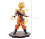 Anime Dragon Z Ball DBZ Son Goku Super Saiyyan 2 Rage Action Figure 18 cm Collectible Gift Toy