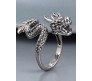 Dragon Ring Adjustable Vintage Antique Gothic Rings Silver Plated For Men and Women