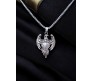 Eagle Pendant with Stainless Steel Eagle Chain for Men and Women - Eagle Locket with 24-Inch Round Box Chain for Men's Pendant