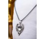 Eagle Pendant with Stainless Steel Eagle Chain for Men and Women - Eagle Locket with 24-Inch Round Box Chain for Men's Pendant