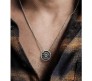 Stainless Steel Gym Fitness Endure Weights Pendant Necklace Silver Chain Jewellery for Gym Lovers Men Boys 