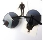 Anime Gojo Satoru Round Glasses Cosplay Jujutsu Kaisen Sunglasses Toy