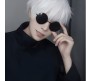 Anime Gojo Satoru Round Glasses Cosplay Jujutsu Kaisen Sunglasses Toy