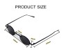 Anime Gojo Satoru Round Glasses Cosplay Jujutsu Kaisen Sunglasses Toy