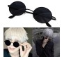 Anime Gojo Satoru Round Glasses Cosplay Jujutsu Kaisen Sunglasses Toy