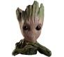 Groot Pen Stand Groot Flower Plant Pot Gift for Men Decorative Items Tree Flowerpot Planter Holder Action Figure Toy for Office or Home 16 Cms Desk Decor D2