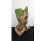 Groot Pen Stand Groot Flower Plant Pot Gift for Men Decorative Items Tree Flowerpot Planter Holder Action Figure Toy for Office or Home 16 Cms Desk Decor D3