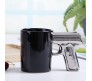 Gun Shape Mug Tea Coffee Cup Funny Humor Gift 3D Revolver Pistol Mugs with Handgrip Lid Tea Quirky Office Cup Drinkware 350ml SGBM