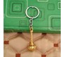 Lord Hanuman Bajirangbali Big Gada Metal Keychain Key Chain for Car Bikes Key Ring