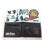 Harry Potter Symbols Signs Stylish Printed Design Purse PVC Leather Wallet For Kids Men & Boys 