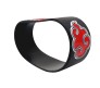 Anime Naruto Inspired Itachi Red Cloud Rubber Band Bracelet Cosplay Accessory Black For Boys and Men