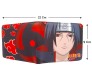 Anime Itachi Face Red Cloud Stylish Printed Design Purse PU Leather Wallet For Kids Men & Boys 