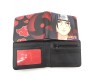 Anime Itachi Face Red Cloud Stylish Printed Design Purse PU Leather Wallet For Kids Men & Boys 