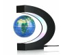 Magnetic Levitation Floating World Map Levitating Globe Moving Within C Shape Mid Air Automatic Self Rotating Perpetual Motion Earth Ball Spinning Device Gadget Gift Color