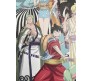 Anime One Piece Cosplay 104 cm Monkey D Luffy Wooden Sword Life Size Replica Katana Bamboo Wood Perfect for Gift Merchandise Collectibles L1