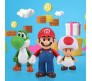 Set of 6 Super Mario Brothers Luigi Action Figure 14-11 cm for Car Dashboard, Cake Decoration, Collectible and Study Table Multicolor