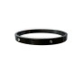 18K Black Plated Stainless Steel Openable Crystal Bracelet Fashion | Latest Tending Love Stylish Cuff Kada Anti Tarnish Jewellery Gifts for Women Girls 