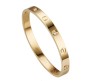 18K Gold Plated Stainless Steel Openable Crystal Bracelet Fashion | Latest Tending Love Stylish Cuff Kada Anti Tarnish Jewellery Gifts for Women Girls 