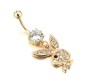 Play Boy Rabbit Bunny Belly Button Ring Gold Plated Stainless Steel Navel Piercing Jewelry for Women