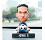 Neymar Jr for Car Dashboard with Mobile Holder Action Figure Toys Collectible Bobblehead Showpiece For Office Desk Table Top Toy For Kids and Adults Multicolor