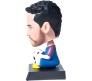 Neymar Jr for Car Dashboard with Mobile Holder Action Figure Toys Collectible Bobblehead Showpiece For Office Desk Table Top Toy For Kids and Adults Multicolor