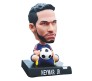 Neymar Jr for Car Dashboard with Mobile Holder Action Figure Toys Collectible Bobblehead Showpiece For Office Desk Table Top Toy For Kids and Adults Multicolor