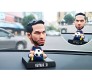 Neymar Jr for Car Dashboard with Mobile Holder Action Figure Toys Collectible Bobblehead Showpiece For Office Desk Table Top Toy For Kids and Adults Multicolor