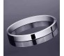 Bracelets for Men and Boys Stylish Metal Silver Kada Bracelet for Men Hand Stainless Steel Kada Chain for Men Birthday Gift for Men and Gents Boys Women