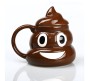 Cartoon Smile Poop Mug Tea Coffee Cup Funny Humor Gift 3D Pile of Potty Emoji Mugs with Handgrip Lid Tea Office Cup Drinkware 400ml